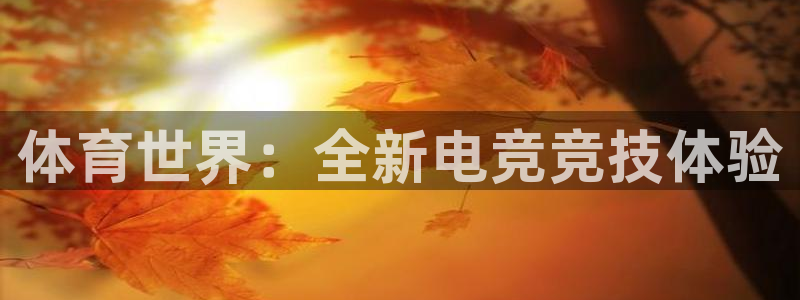 vsport体育官网下载平台注册要钱吗：体育世界：全